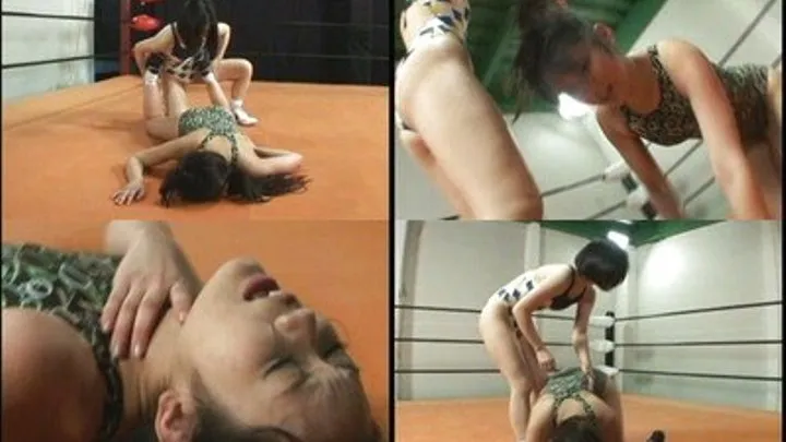 Nonstop Fighting Observed As Two Women Wrestle In The Ring - Part 3 ( - AVI Format)