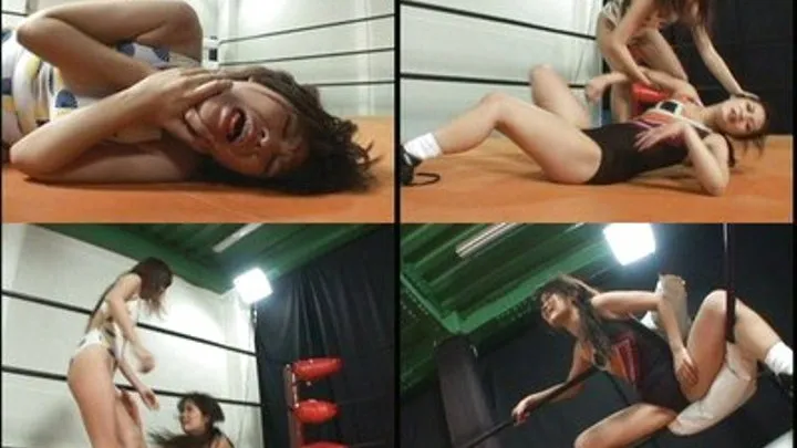 Ladies Use All Their Only To Win In A One-On-One Wrestling Match - Part 1 ( - AVI Format)