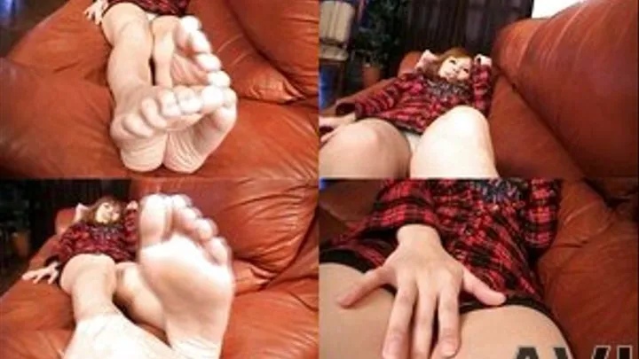 Lady Shows Off Her Different Kind Of Fetish! Her Stinky Feet That Is! - Full version (Faster Download - )