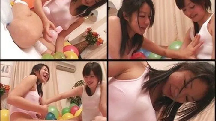 Girls Try To Masturbate Using Balloons!!! - BLO-05 - Part 1 ( - AVI Format)