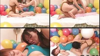 Girls Turn Into Horny Lesbians As They're Surrounded With Balloons - BLO-06 - Full version (Faster Download - )