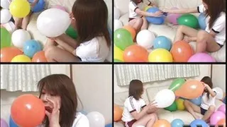 Schoolgirls In Detention MUST Blow Balloons As Part Of Punishment - BLO-04 - Part 4 (Faster Download - )