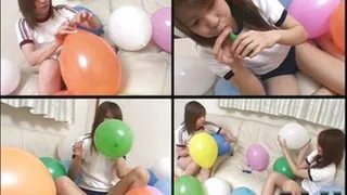 Schoolgirls In Detention MUST Blow Balloons As Part Of Punishment - BLO-04 - Part 3 (Faster Download - )