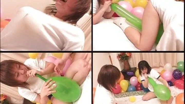 Schoolgirls Blow Balloons And Get Horny About It - BLO-06 - Full version ( - AVI Format)