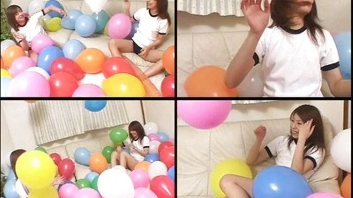 Schoolgirls In Detention MUST Blow Balloons As Part Of Punishment - BLO-04 - Part 1