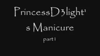 PrincessD3light's Manicure