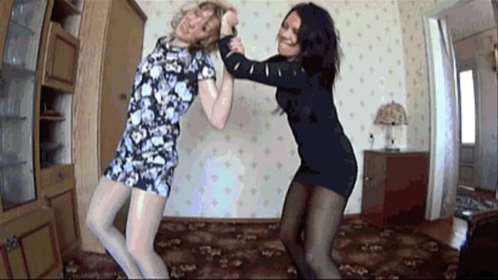 CATBALL FIGHT IN PANTYHOSE 4 (HP)