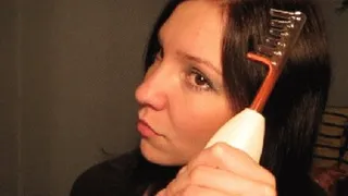 Electric hair brushing