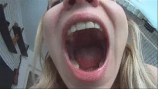 Hangry giantess with huge belly (POV)