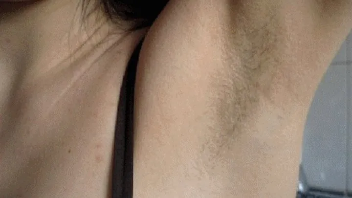 SHAVE HAIRY ARMPITS A