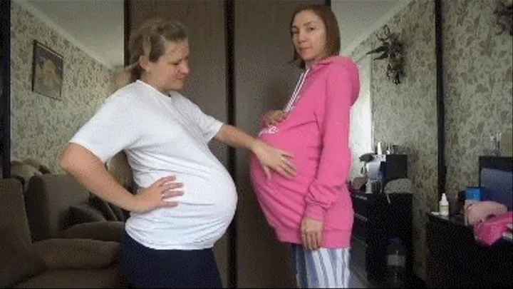 2 pregnant women 9th sa