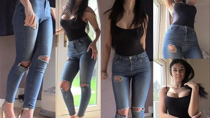 ALYSSA Ripped Jeans Dance