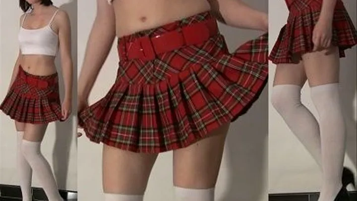 LOUISE Tartan Mini Skirt ** **