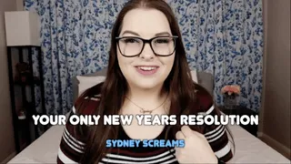 Your Only New Year's Resolution - A BHM Scene featuring WGE, Fat Encouragement, and Obesity Encouragement
