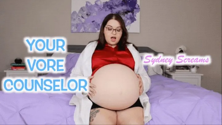 Your Vore Counselor - vore chat, medical fetish, vore belly, counselor, satin blouse, and femdom POV