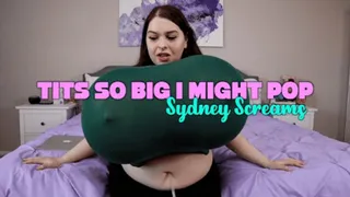 Tits SO Big I Might Pop! A Breast expansion scene featuring: inflation, GFE, growth fetish, big tits, and begging