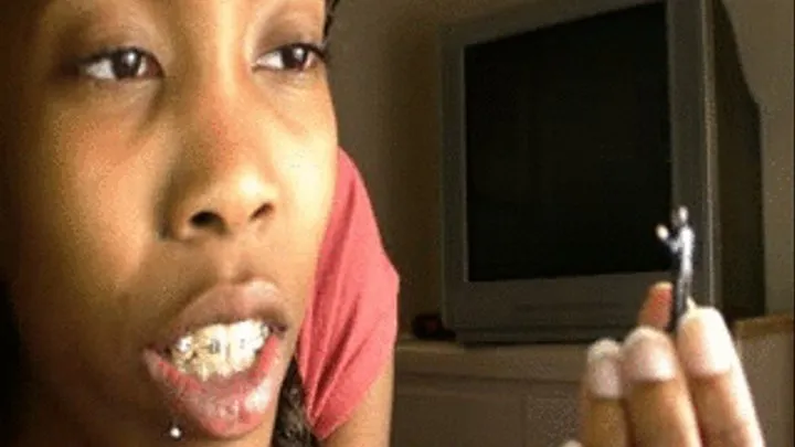 Giantess Vore Girl with Braces