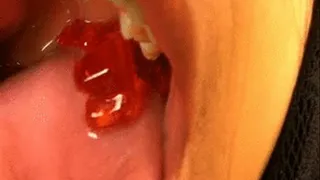 Vore Girls - Gummy Open Mouth Swallowing - Gummies Just Fall Down Throat