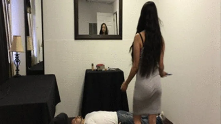 Reyna De La Rosa First Time Trample (part 1 )