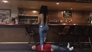 Babe Ruthless at Bar BallBusters (pt1)