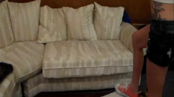 Dani and Zoey Portland's Footrest Toy (Full Video)