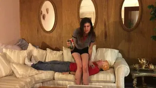 6'2 Amazon Nancy and her Little Seat (Full Video)