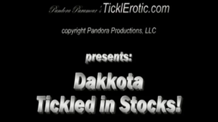 Dakkota Tickled in Stocks! (F/F)