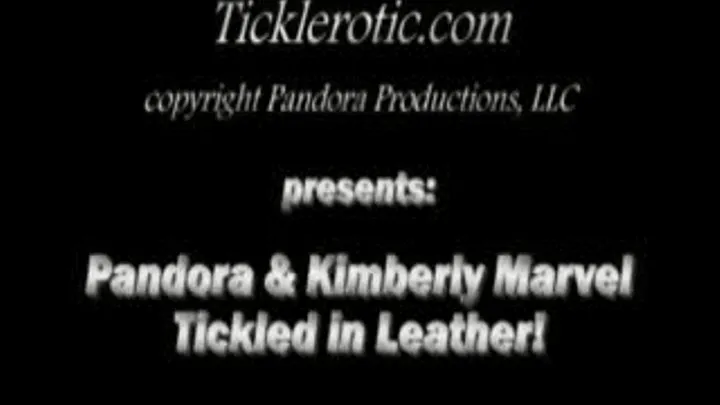 Pandora & Kimberly Marvel Tickled in Leather (M/F & M/F)