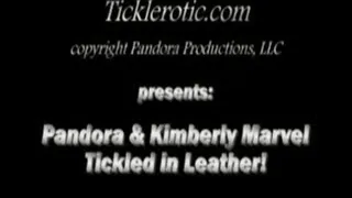 Pandora & Kimberly Marvel Tickled in Leather (M/F & M/F)