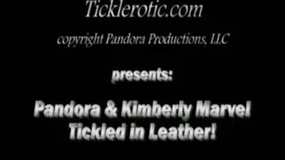 Pandora & Kimberly Marvel Tickled in Leather (M/F & M/F) for