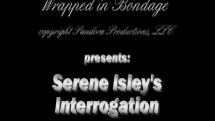 Serene Isley's Interrogation (MF/F) for