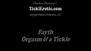 Fayth, Orgasm & a Tickle! (F/F)