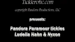 Pandora Paramour tickles Ludella Hahn & Nyxon! (F/FF) for