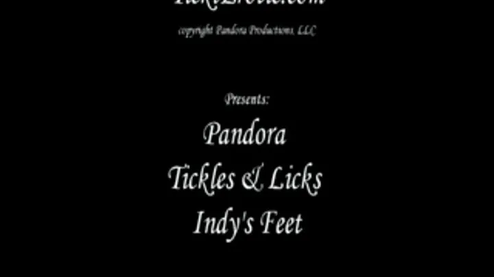 Pandora Licks & Tickles Indy's Feet! (F/M)