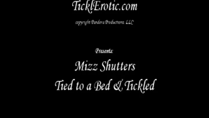 Mizz Shutters Tied to a Bed and Tickled! (F/F) IPOD