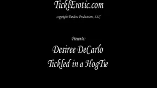 Desiree DeCarlo Tickled in a Hogtie (F/F)