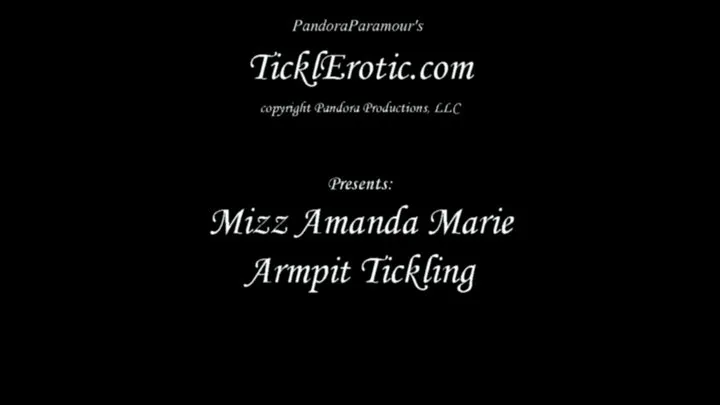 Mizz Amanda Marie Armpit Tickling (F/F)