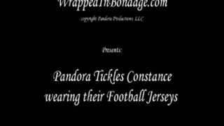 Pandora Tickles Constance Wearing their Favorite Football Jerseys (F/F)