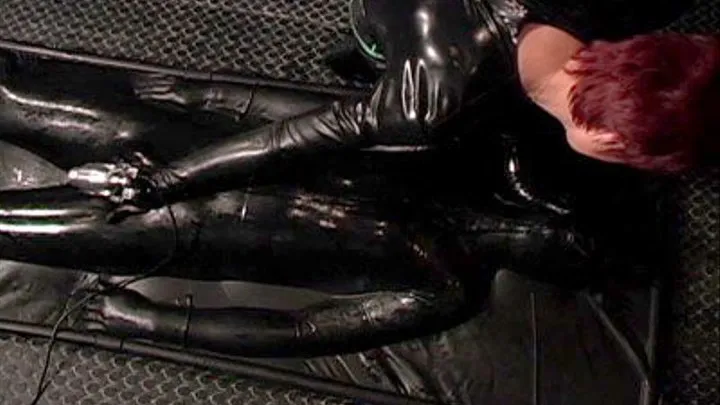 Latex Vac Bed Euro Fetish Part 2