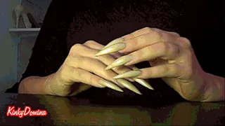 Tapping Flicking Nude Nails mobile