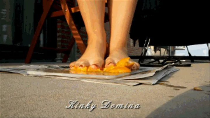 Orange Trample Barefoot