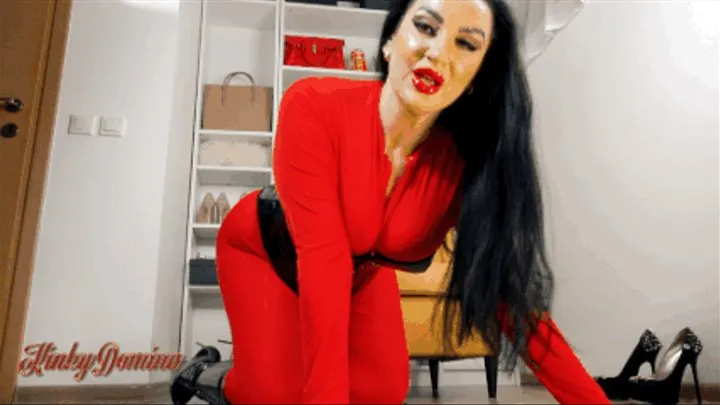 Worship My Perfect MILF Ass in Red