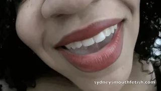 Caramel Vixen's Red Lipstick Vore