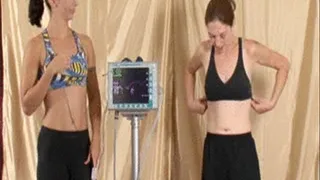 Summer and Rachel steth share workout