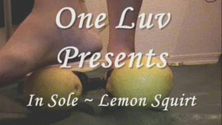 In Sole ~ Lemon Squirt