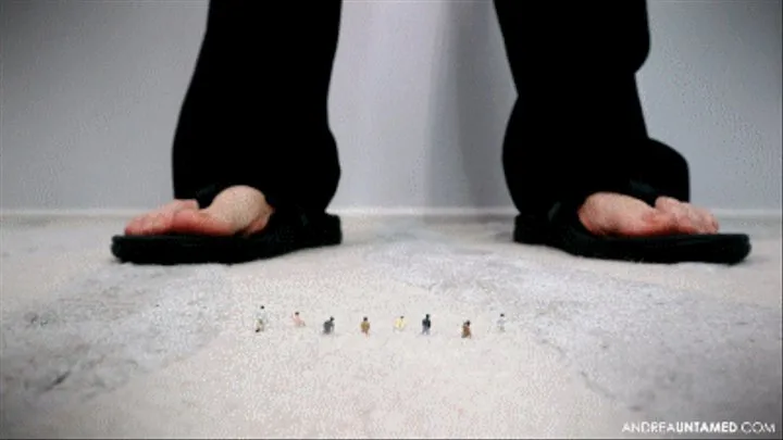 Micro Human Foot Testees