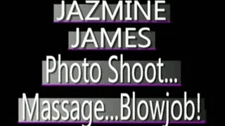 Jazmine James - PRIVATE TAPE Post Photo Shoot Massage / BJ - QUICKTIME CLIP - FULL SIZED