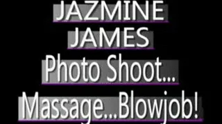 Jazmine James - PRIVATE TAPE Post Photo Shoot Massage / BJ - WMV CLIP - FULL SIZED