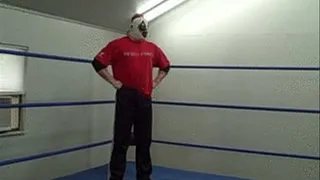 April Hunter vs Masked Luchador - Pec Flex/INTERGENDER WRESTLING