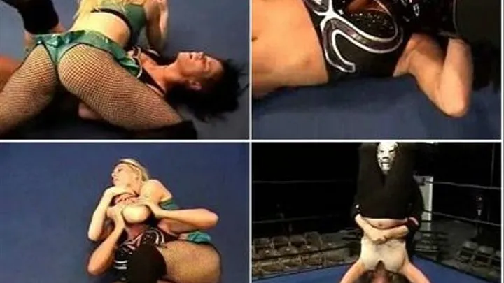 Amber O'Neal vs. Sassy Stephie with Persephone & Piledriver XXX - PART TWO